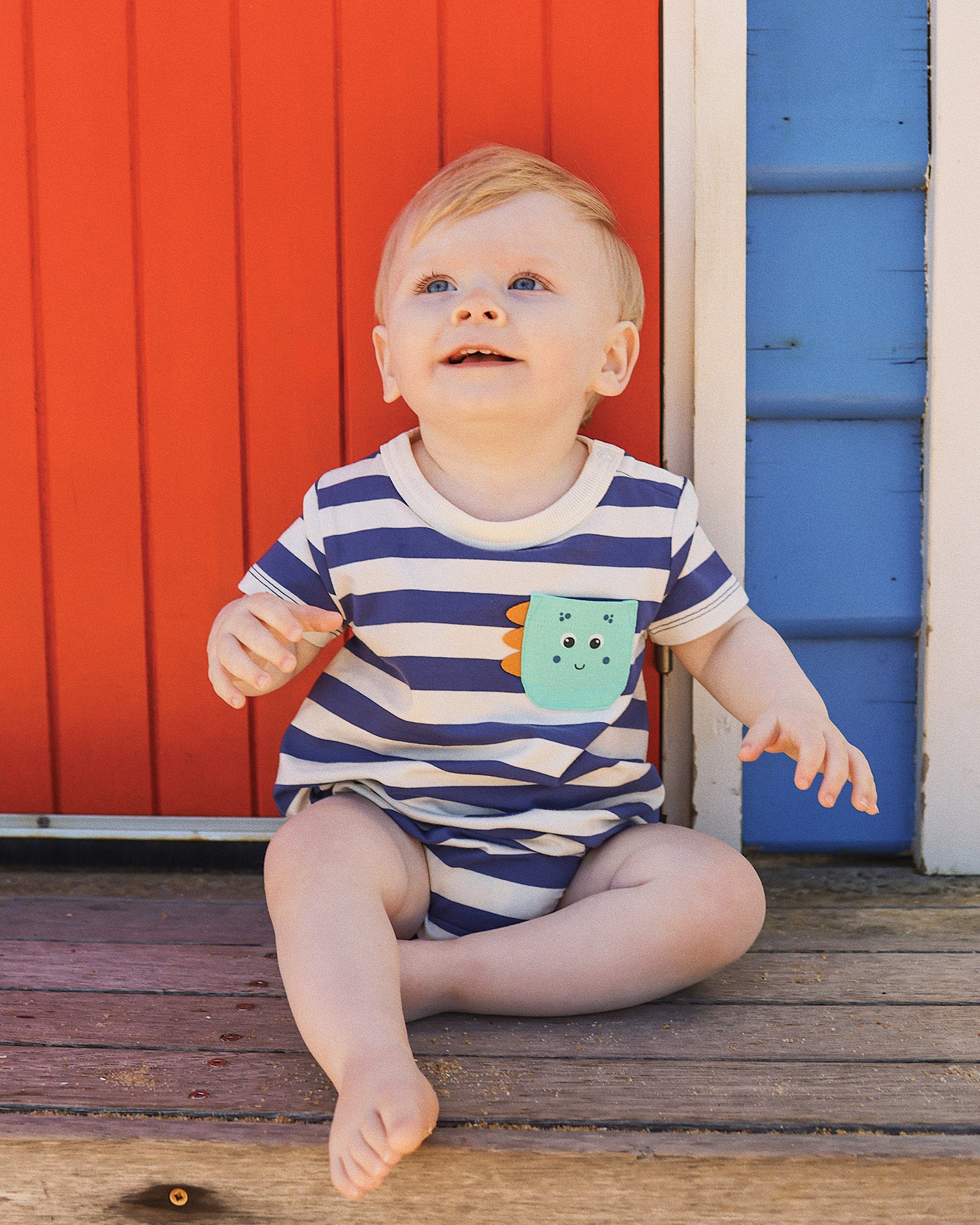 JURASSIC JAM STRIPE BODYSUIT