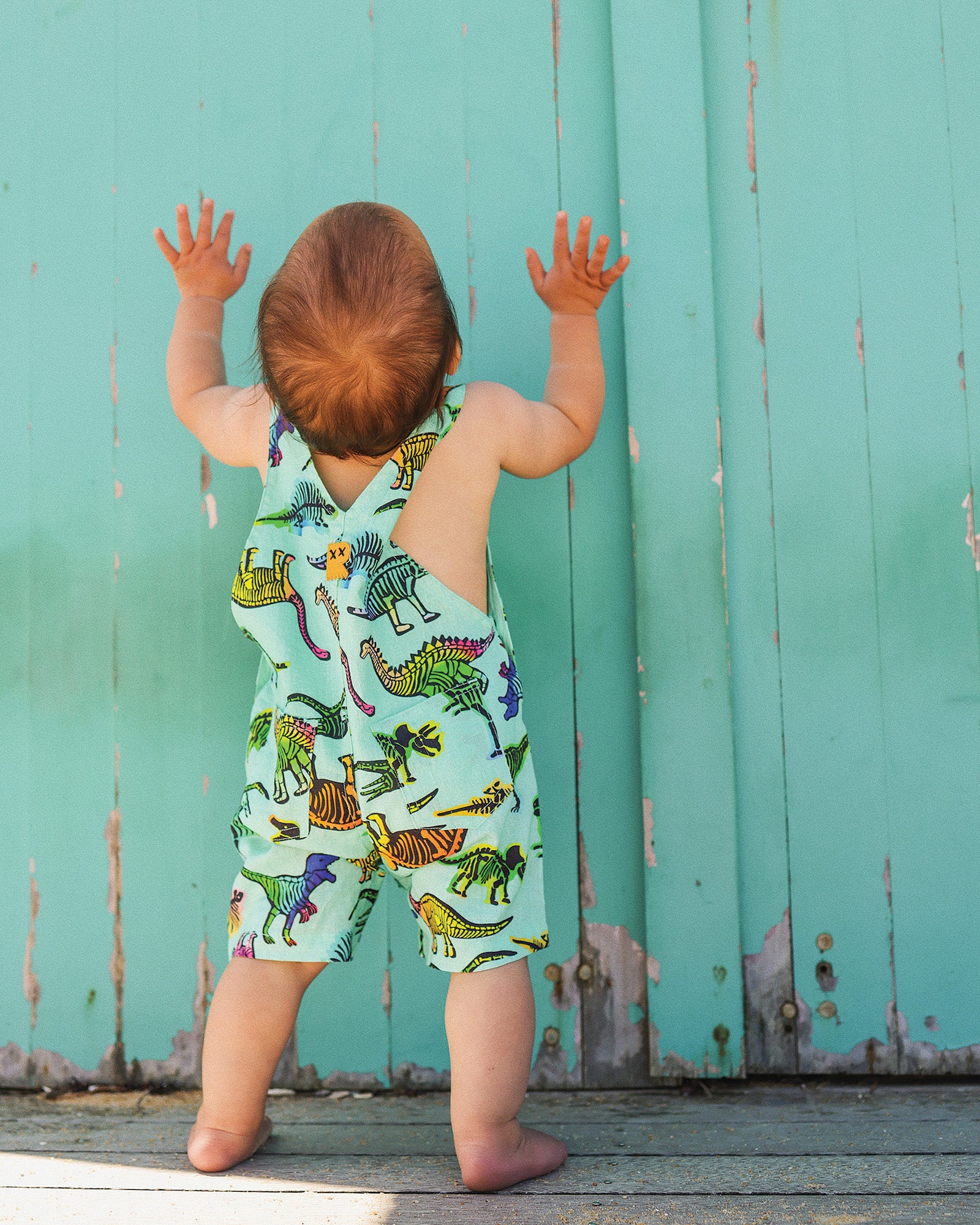 DINO POP BABY OVERALL