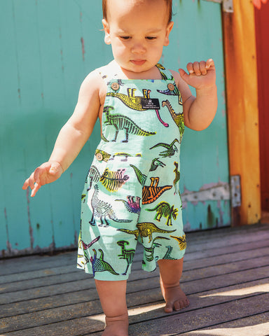 DINO POP BABY OVERALL