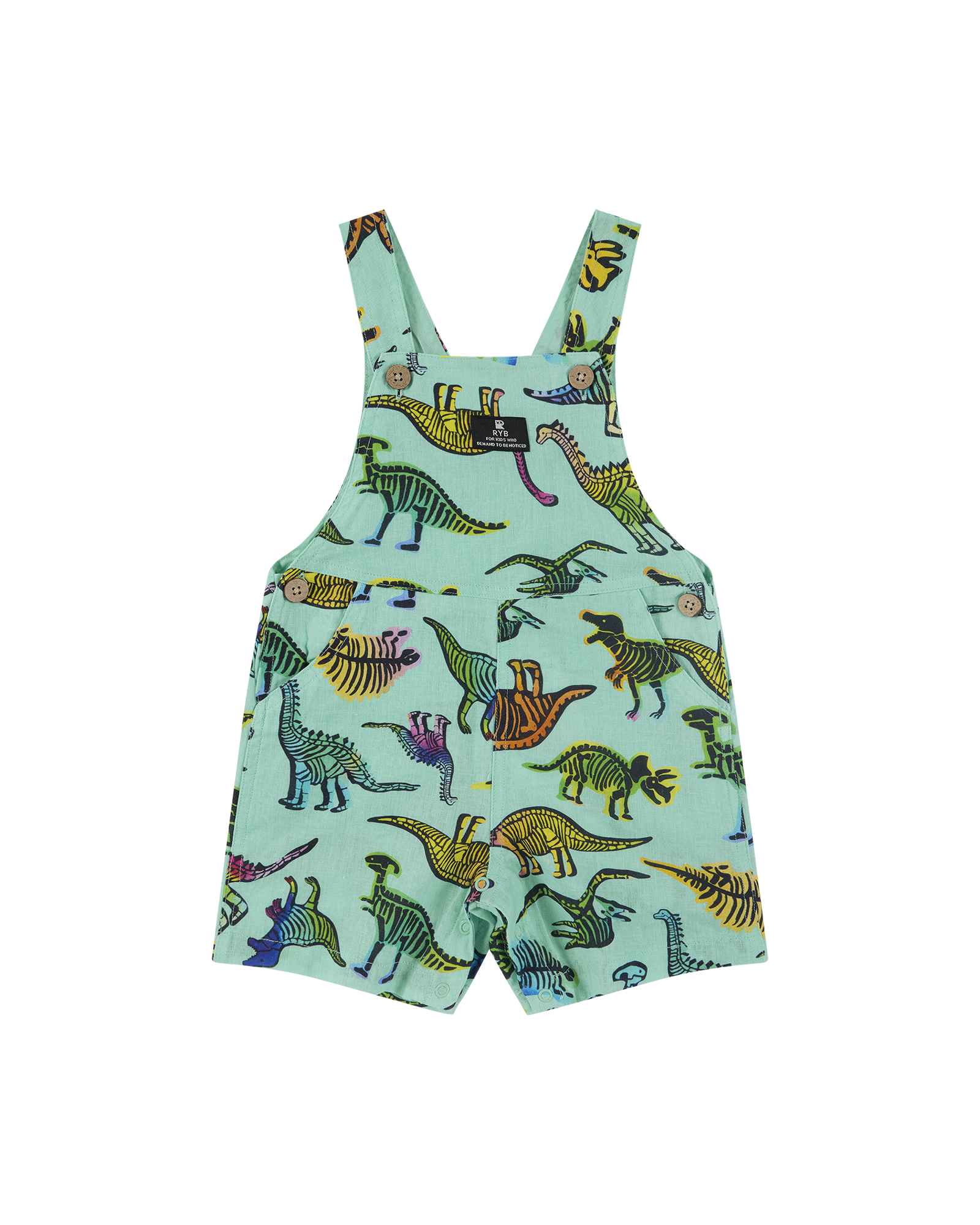 DINO POP BABY OVERALL