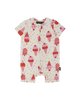 CHERRY ICE CREAM MIMI SHORTY COVERALL