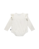 CUTIE PIE LONG SLEEVE FRILL BUBBLE BODYSUIT