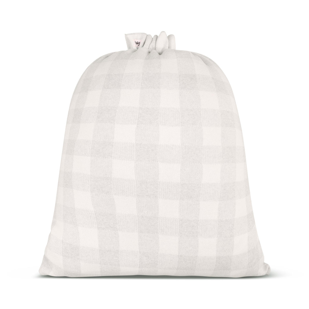 Classic Christmas Santa Sack - Snow Marle Gingham