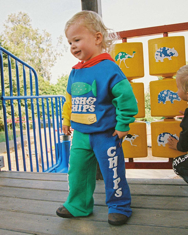 Fish &amp; Chips Baggy Trackies