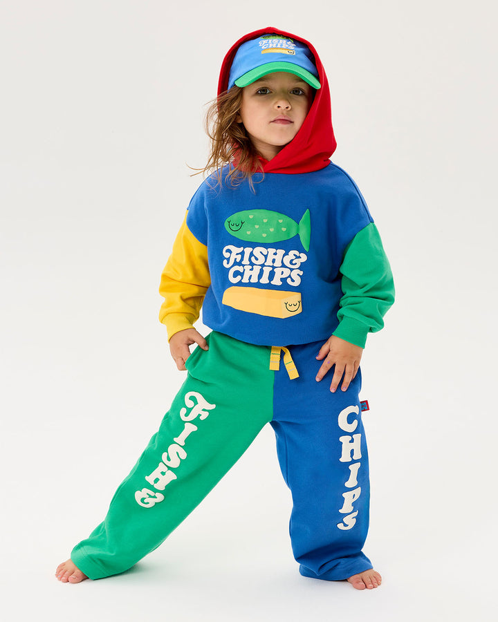 Fish &amp; Chips Baggy Trackies