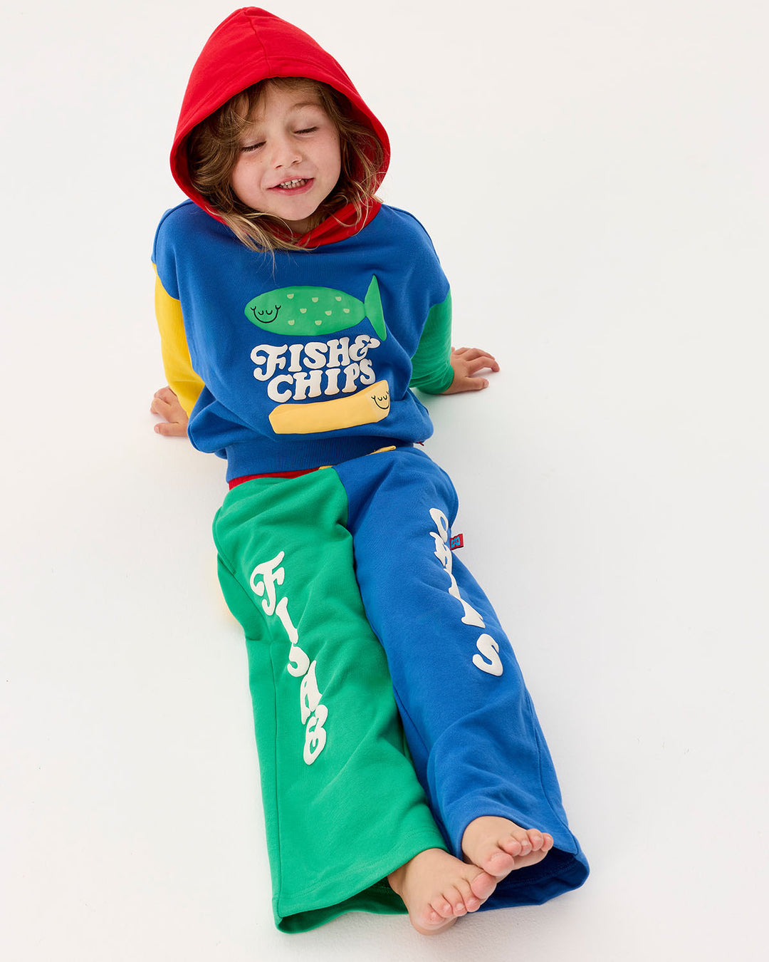 Fish &amp; Chips Baggy Trackies
