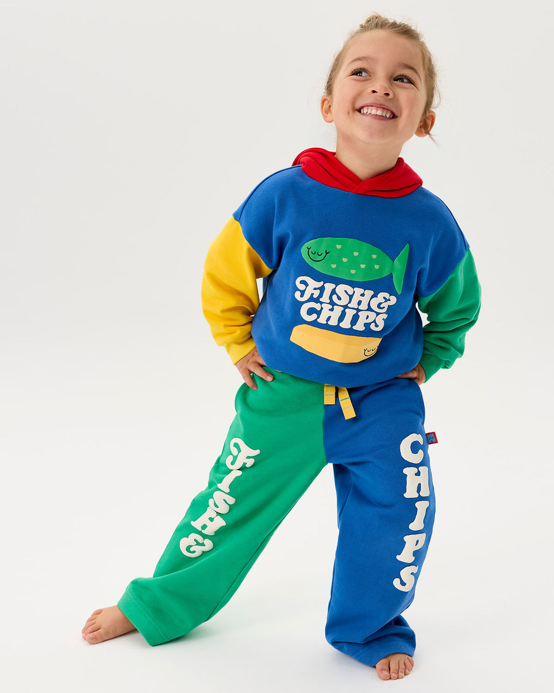 Fish &amp; Chips Baggy Trackies