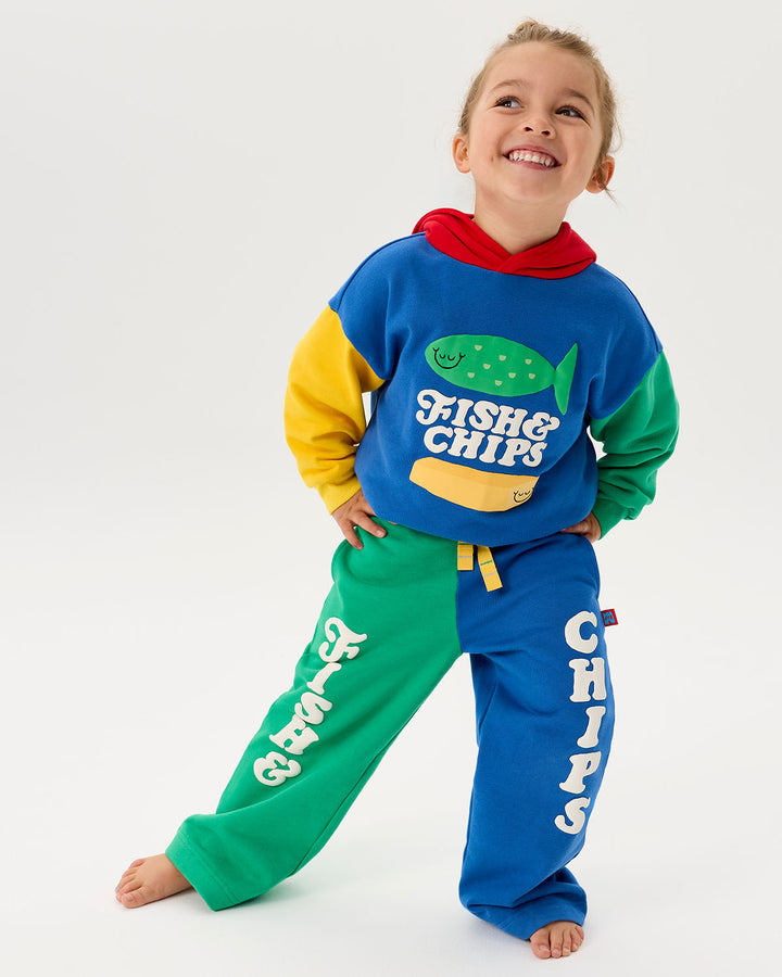 Fish &amp; Chips Baggy Trackies
