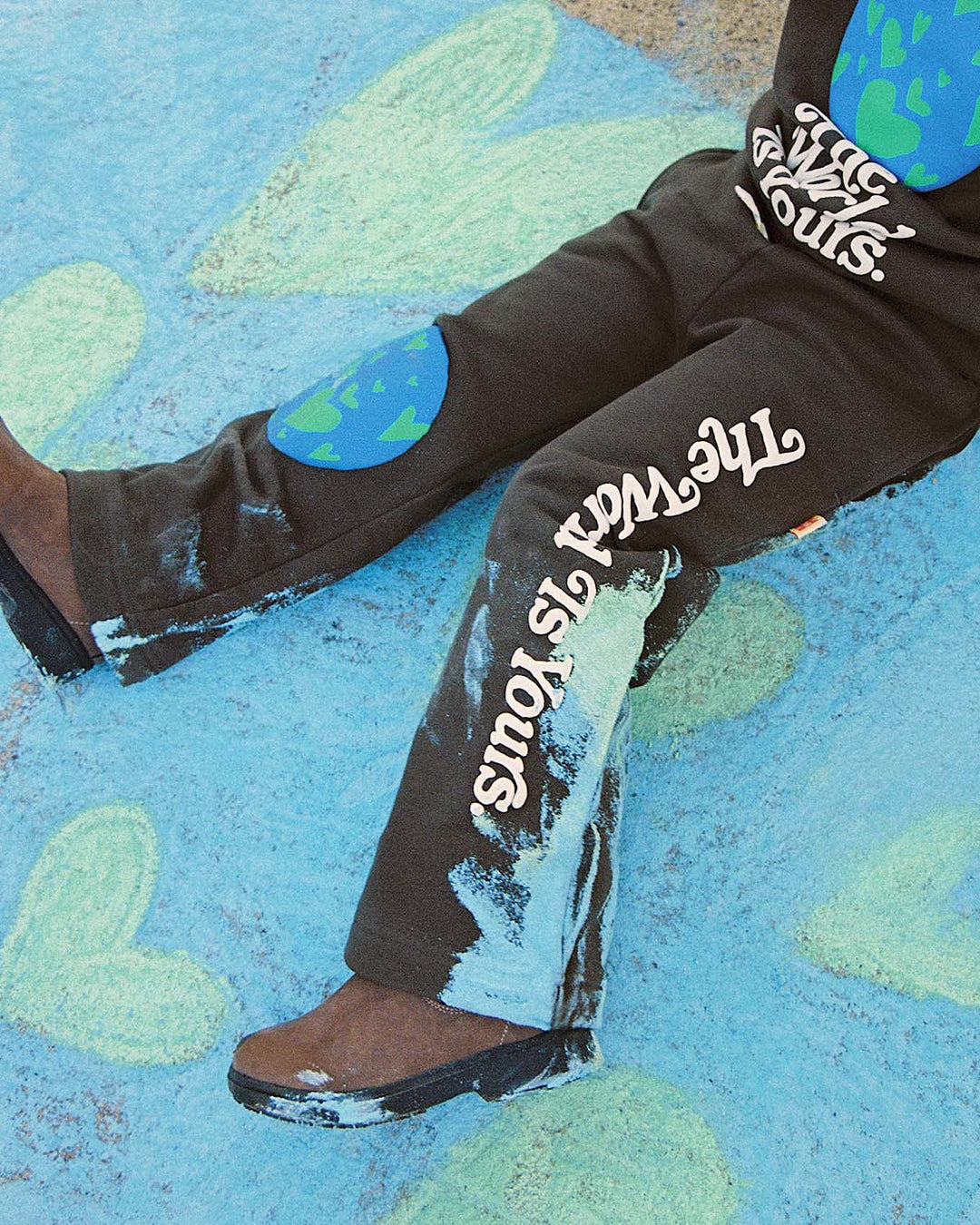 World Is Yours Baggy Trackies
