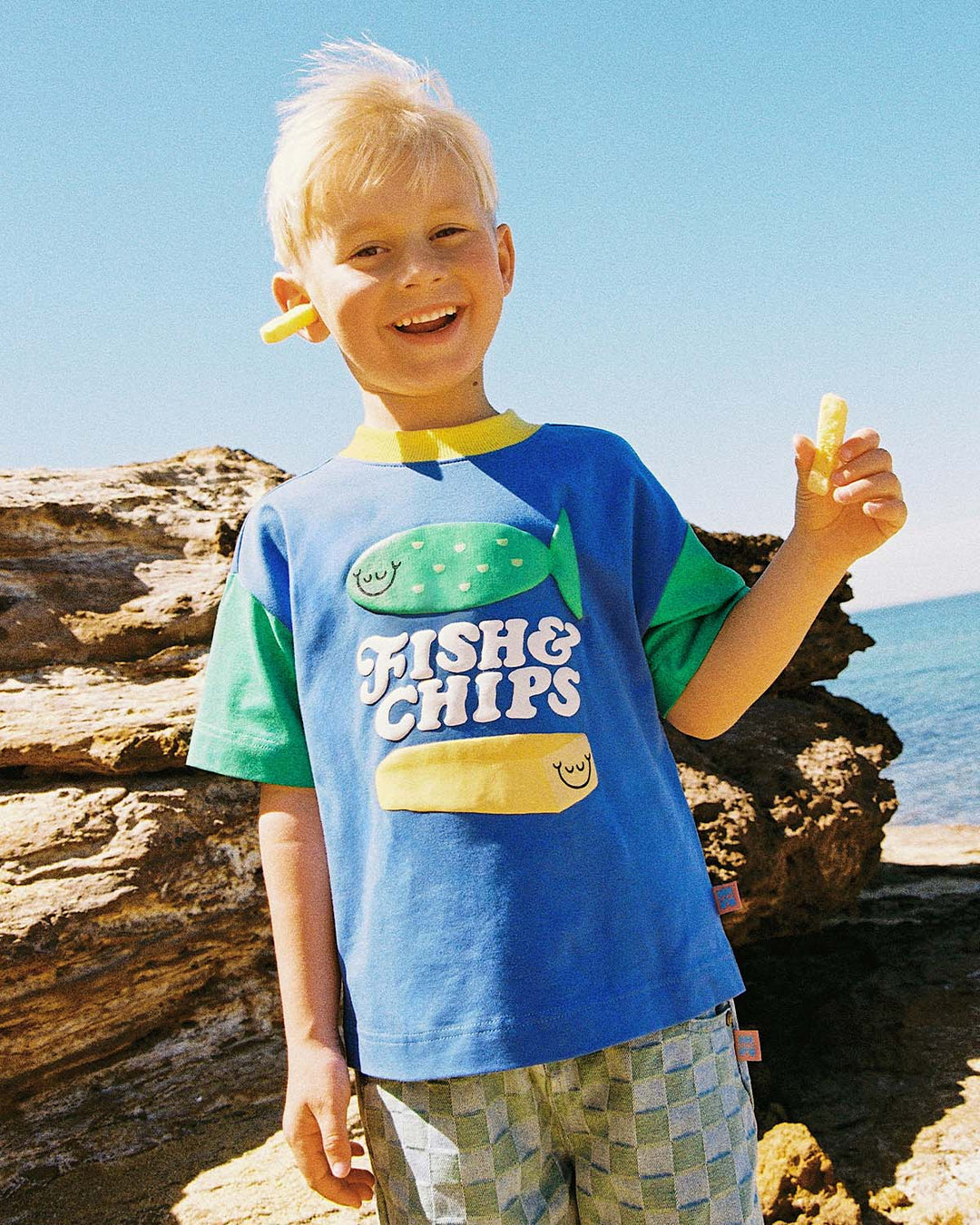 Fish &amp; Chips Splicy Tee