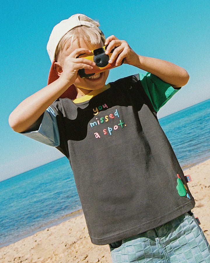 Missed A Spot Splicy Tee