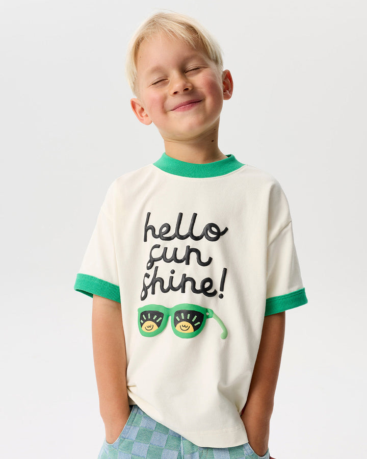 Hello Sunshine Ringer Tee