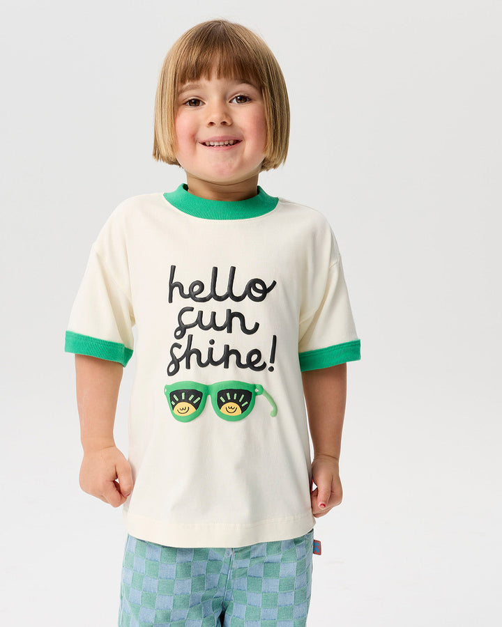 Hello Sunshine Ringer Tee