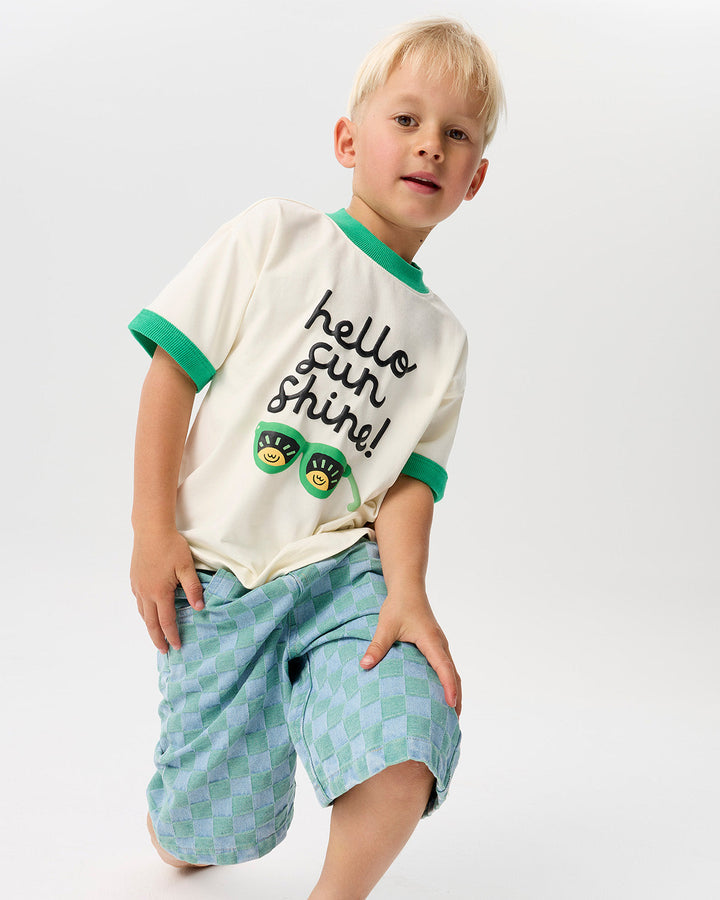 Hello Sunshine Ringer Tee