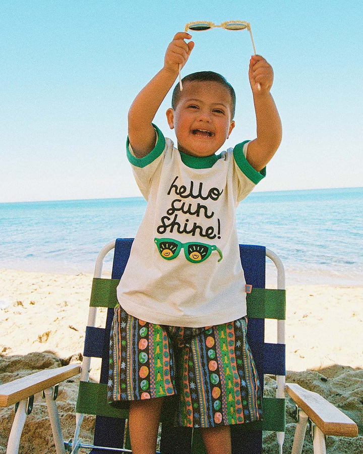 Hello Sunshine Ringer Tee