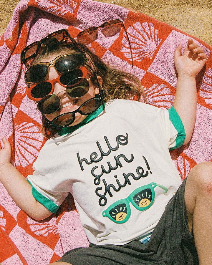 Hello Sunshine Ringer Tee