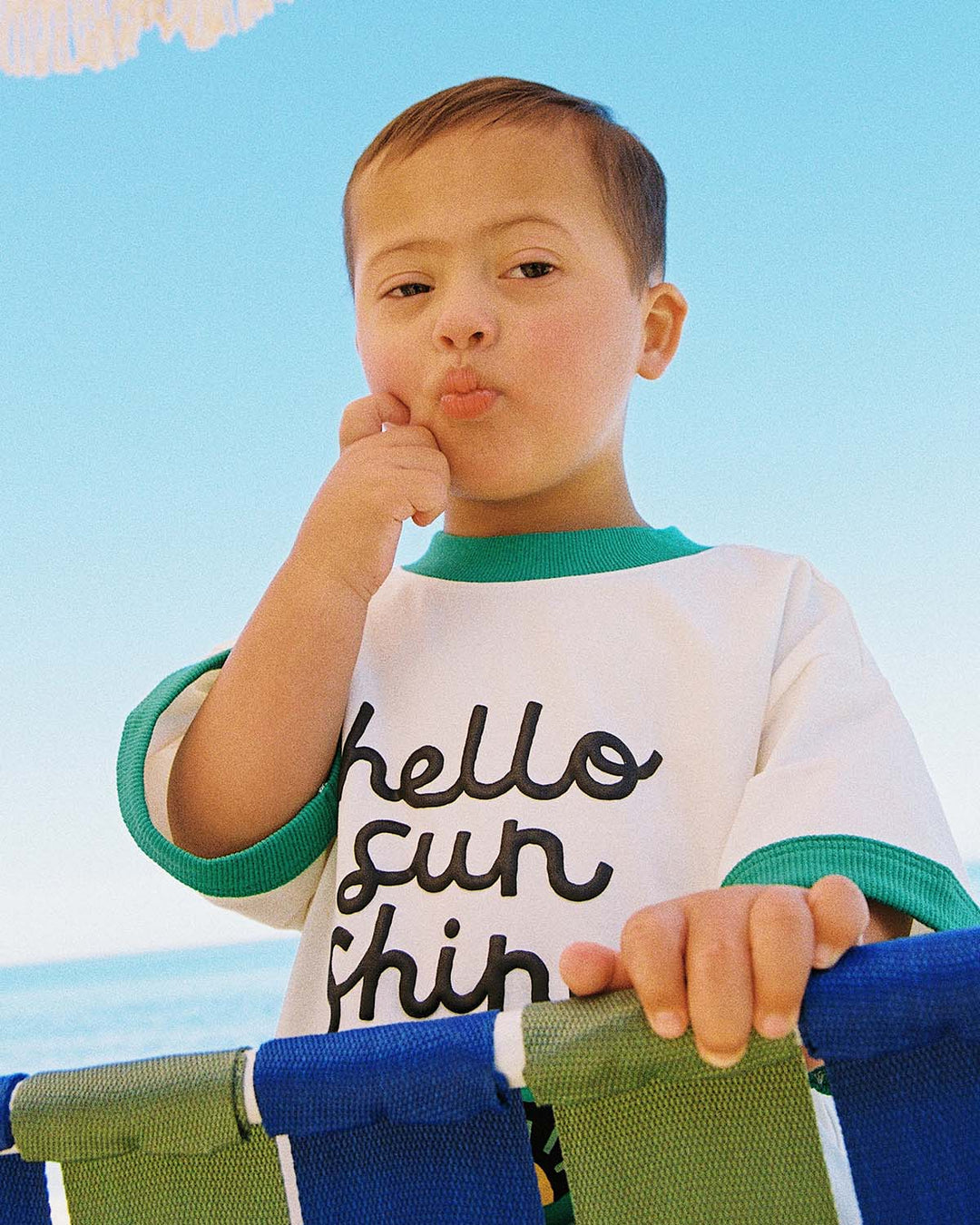 Hello Sunshine Ringer Tee