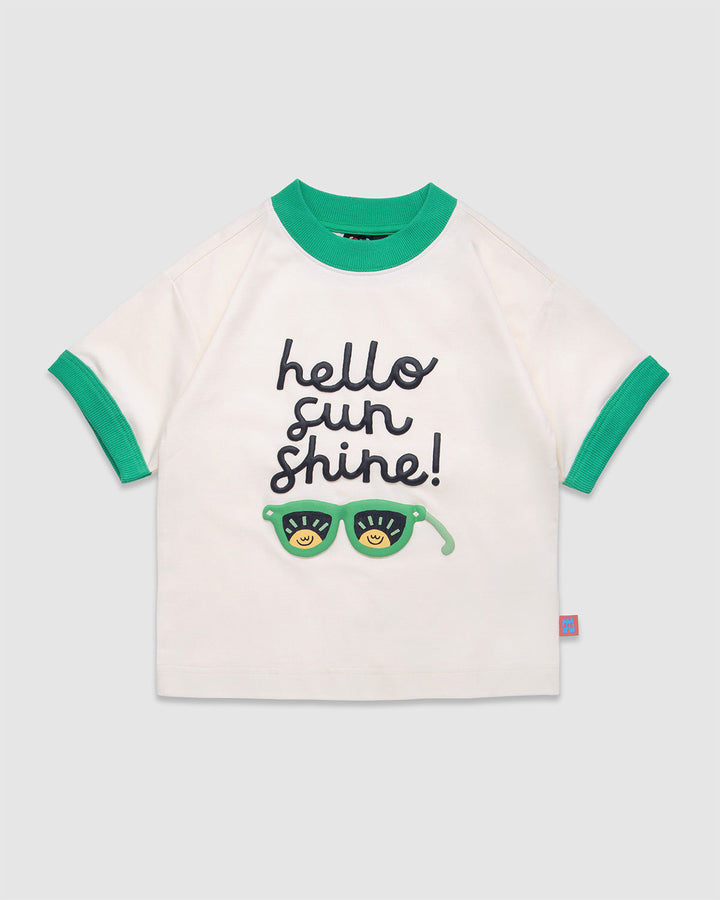 Hello Sunshine Ringer Tee