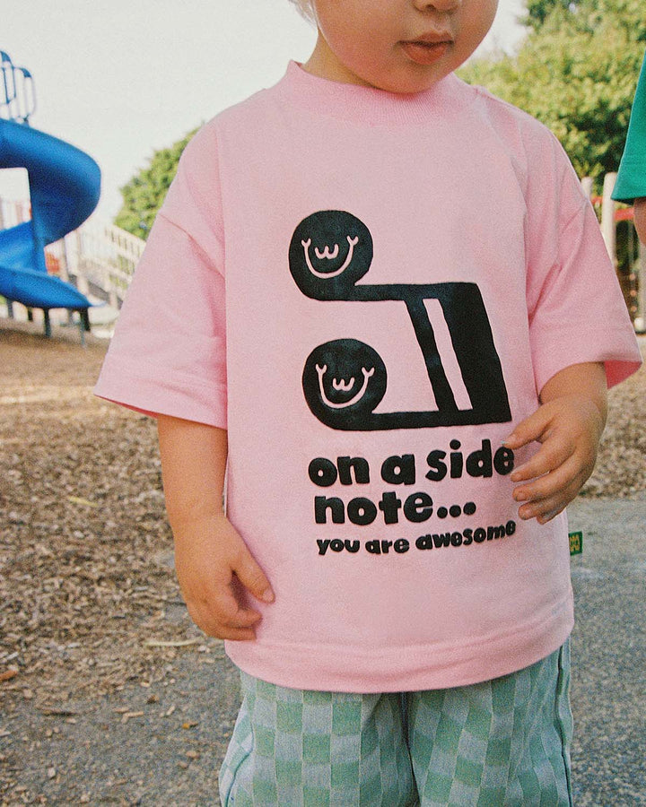 On A Side Note Boxy Tee