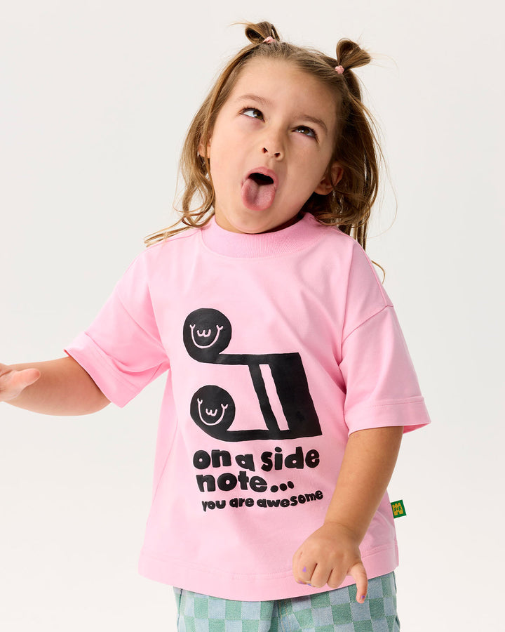 On A Side Note Boxy Tee