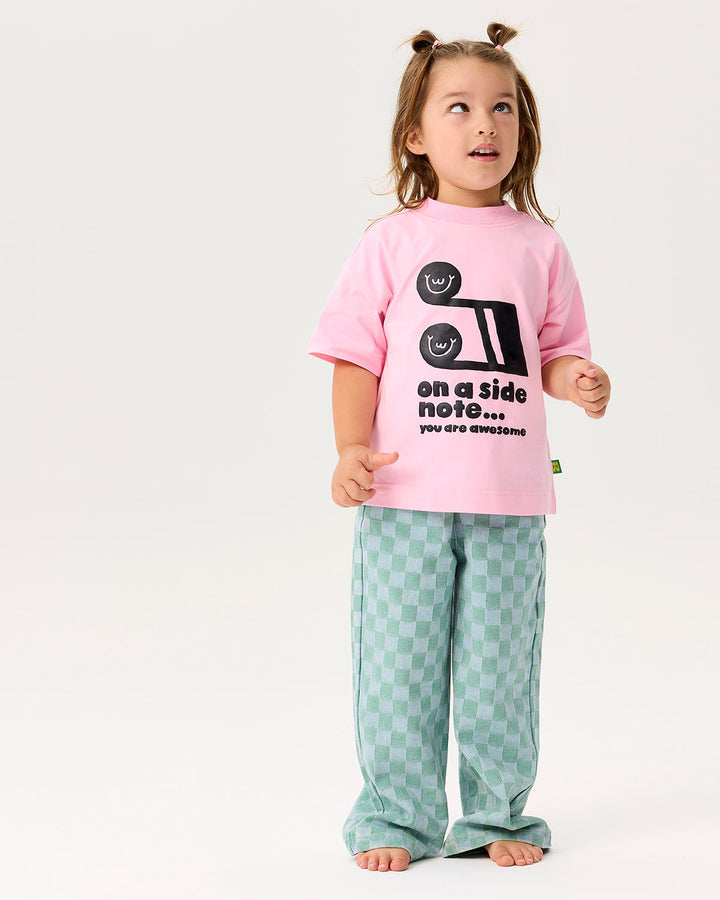 On A Side Note Boxy Tee