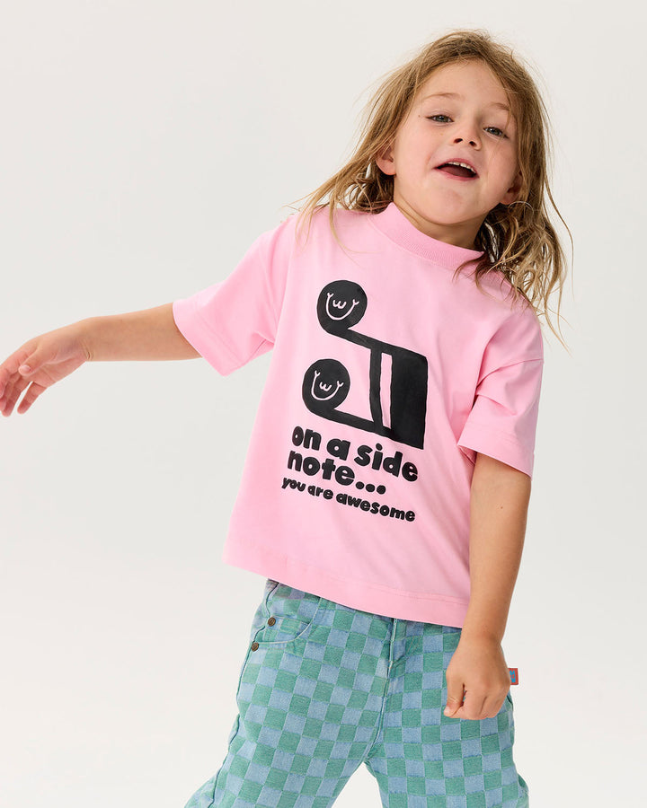 On A Side Note Boxy Tee