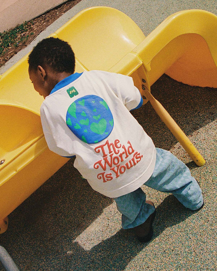 World Is Yours Ringer Tee