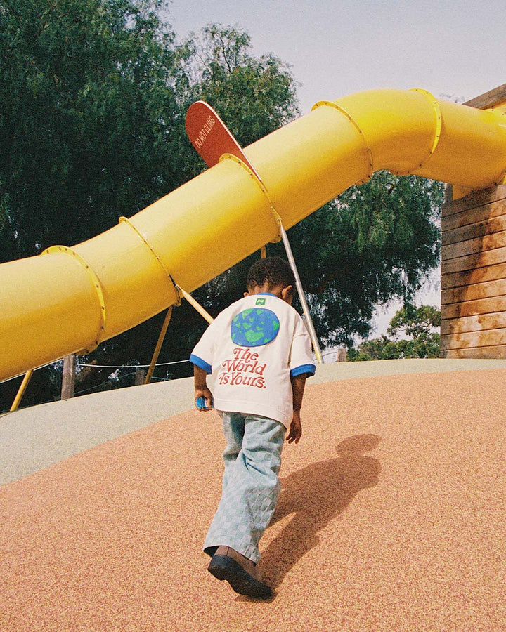 World Is Yours Ringer Tee