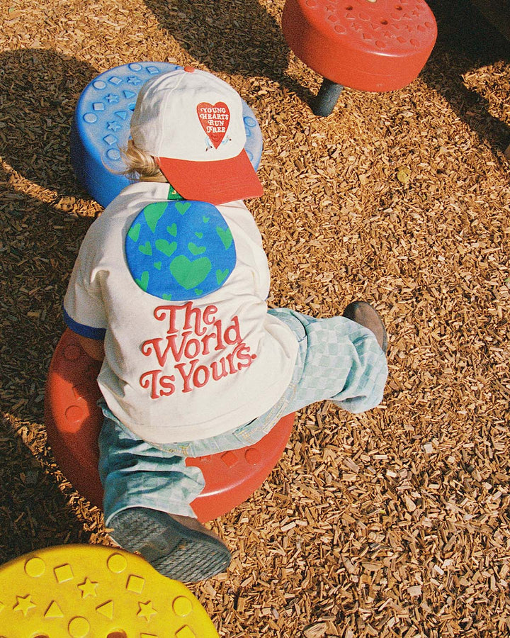 World Is Yours Ringer Tee
