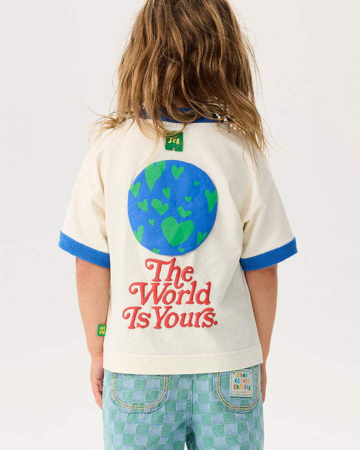 World Is Yours Ringer Tee