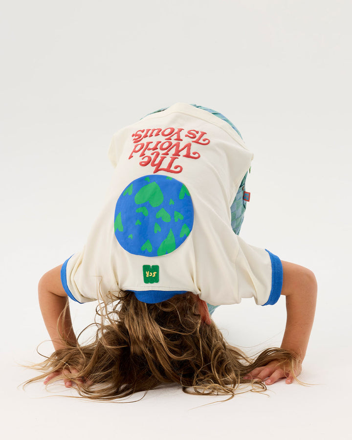 World Is Yours Ringer Tee