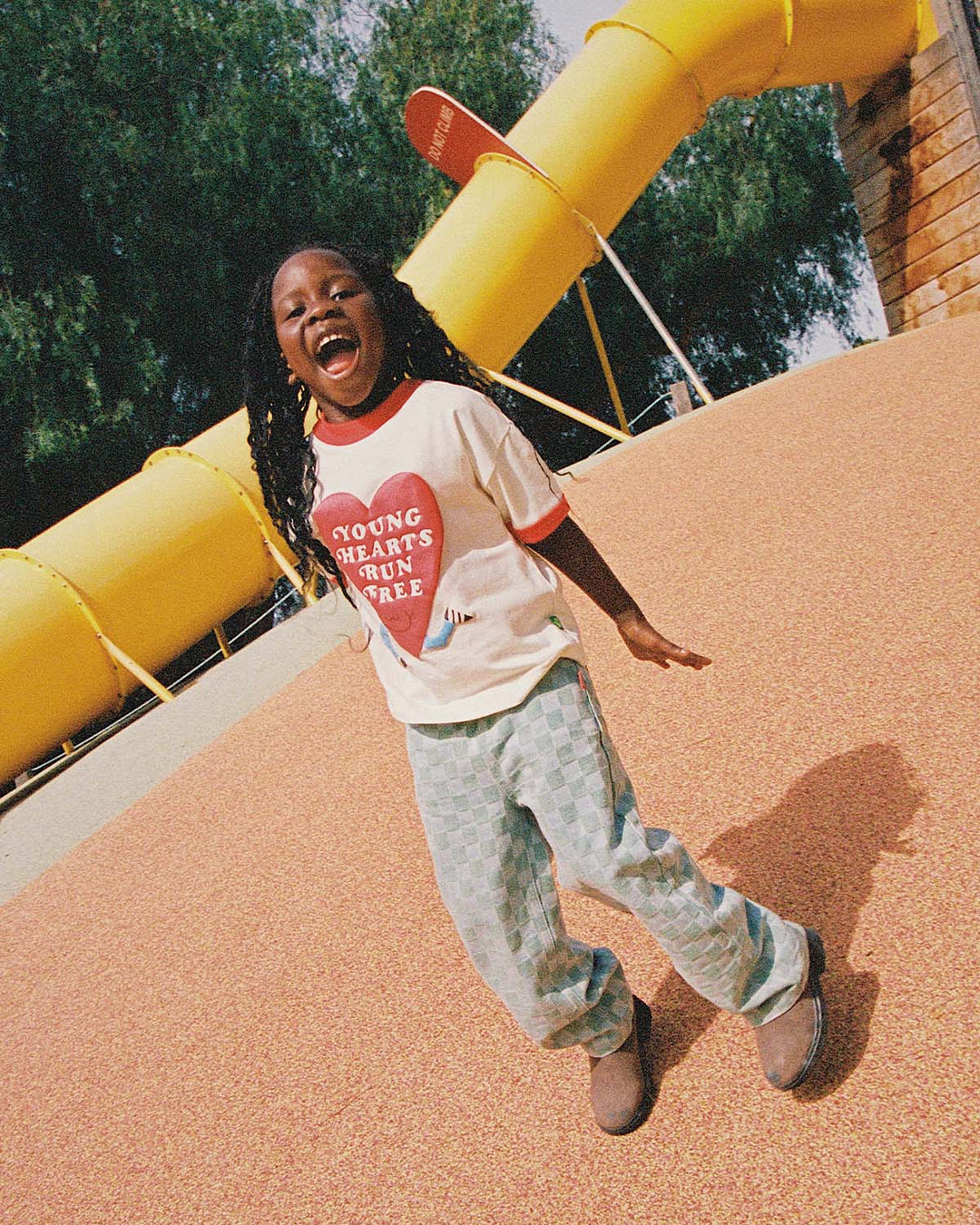 Young Hearts Ringer Tee