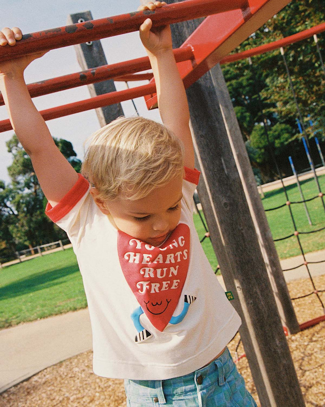 Young Hearts Ringer Tee