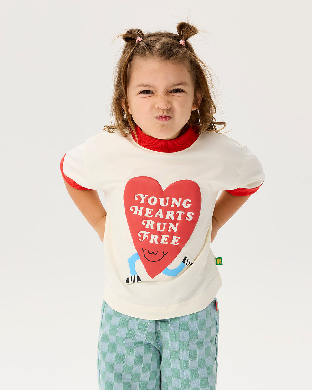 Young Hearts Ringer Tee