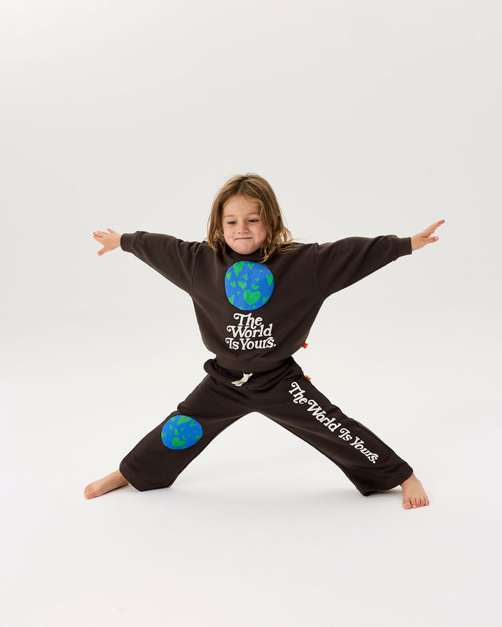 World Is Yours Baggy Trackies
