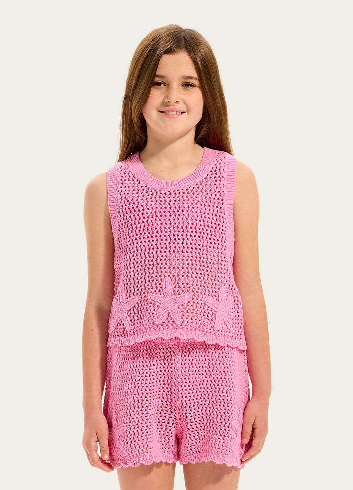 Knit Crochet Tank