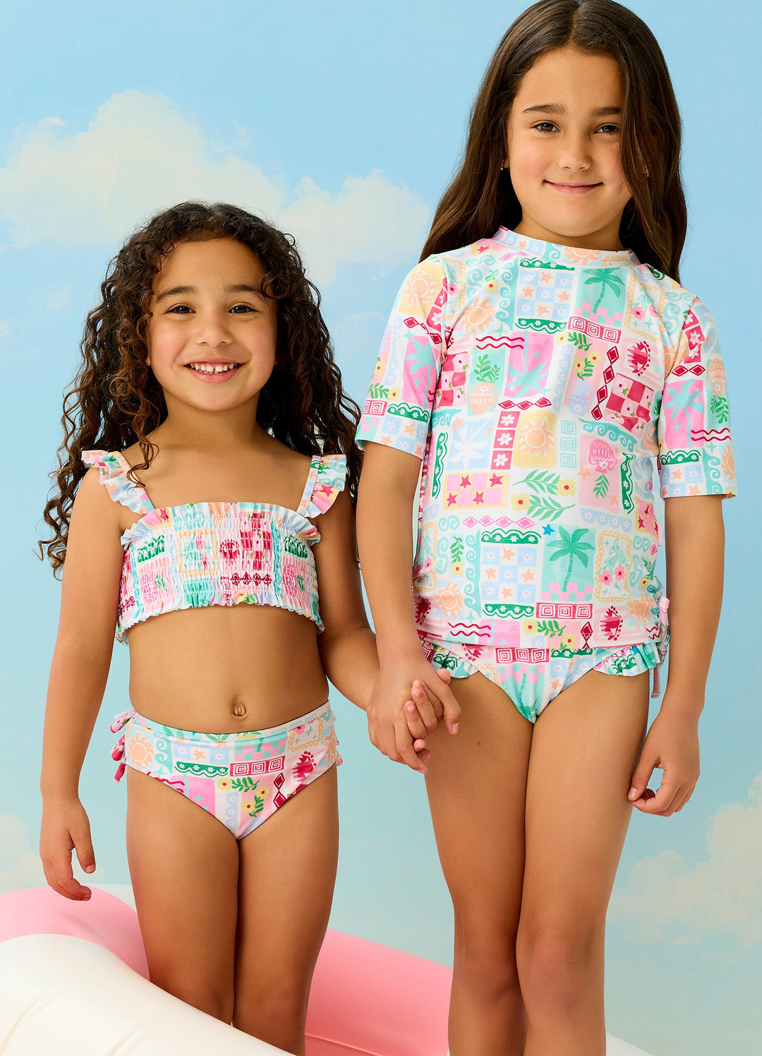 Capri Shirred Bikini