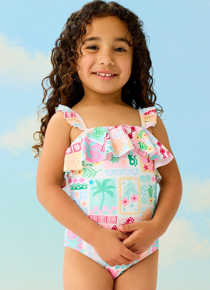 Capri Frill One Piece