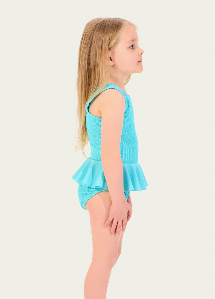 Texture Frill One Piece