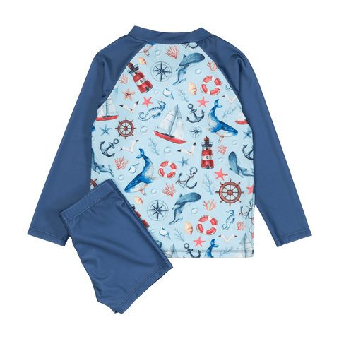 HIGH TIDE RASHIE & SWIM SHORTS SET