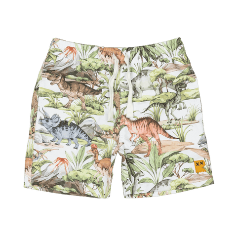 DINO JUNGLE BOARDSHORTS WITH MESH LINING