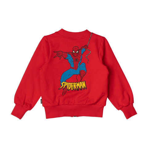 SPIDERMAN WEB HEAD BOMBER JACKET