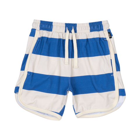 BLUE STRIPES SHORTS