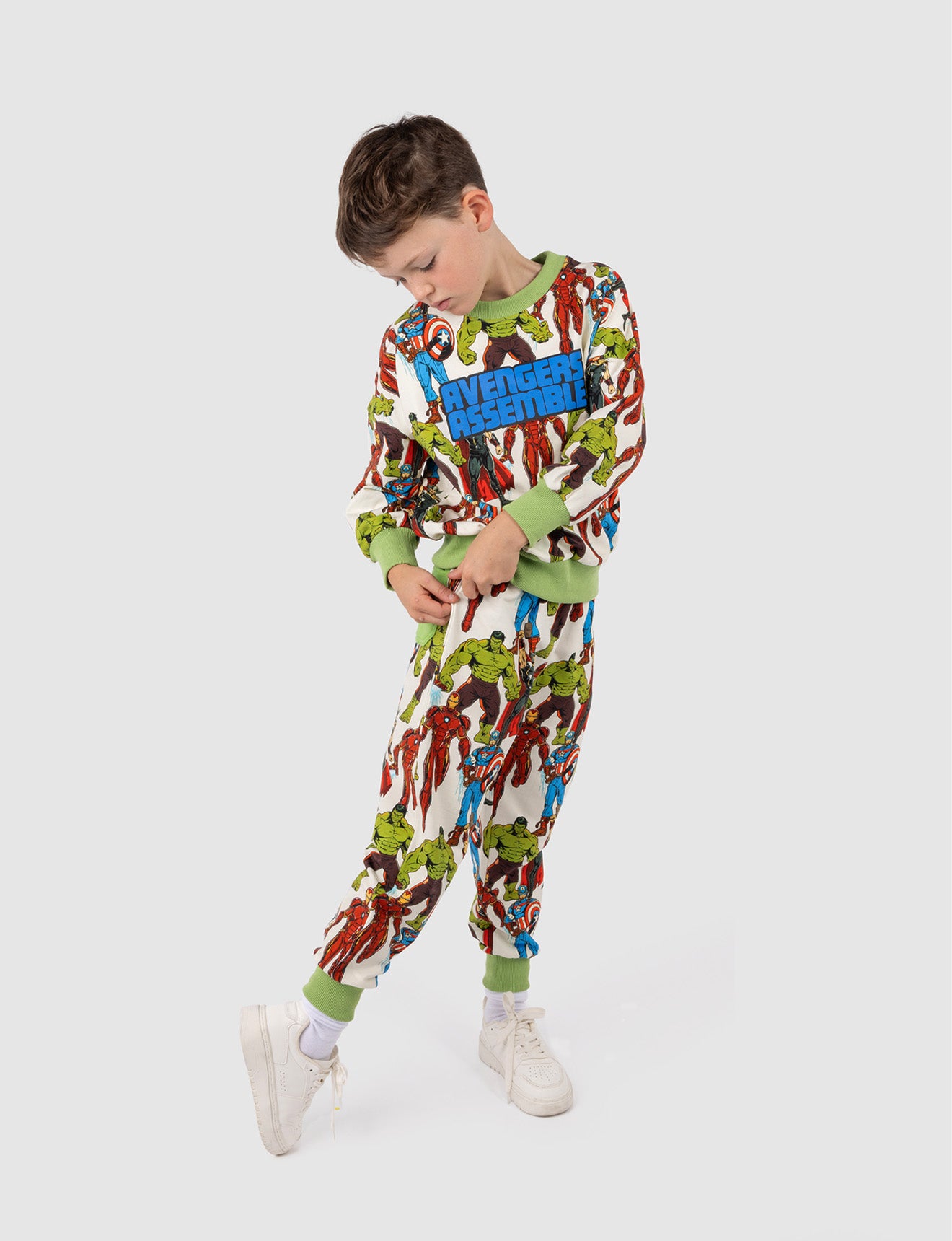 AVENGERS ASSEMBLE TRACK PANTS