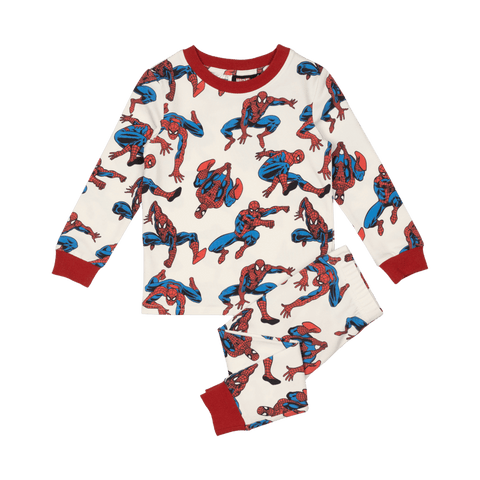 SPIDERMAN WEB HEAD PJ SET