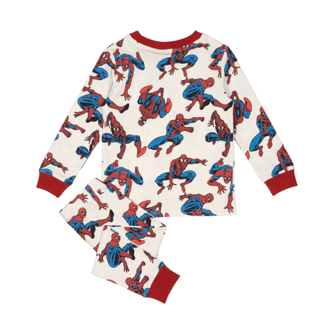 SPIDERMAN WEB HEAD PJ SET