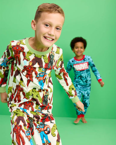 AVENGERS ASSEMBLE LS SLEEVE PJ SET