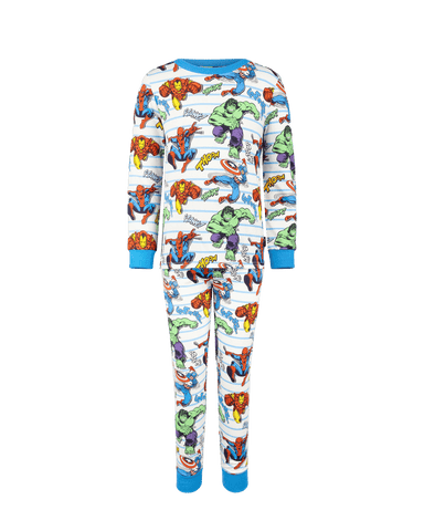 BATTLE SQUAD MARVEL LONG SLEEVE PJ SET