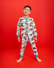 BATTLE SQUAD MARVEL LONG SLEEVE PJ SET