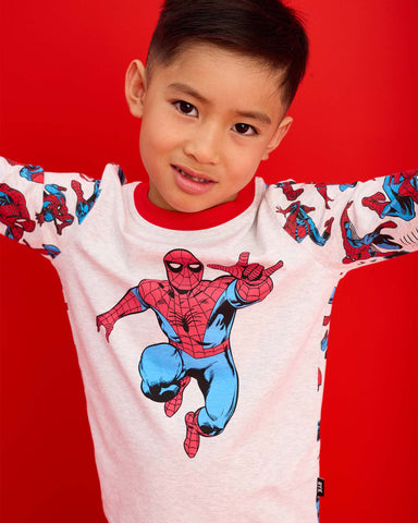 SPIDER-MAN BATTLE LONG SLEEVE PJ SET